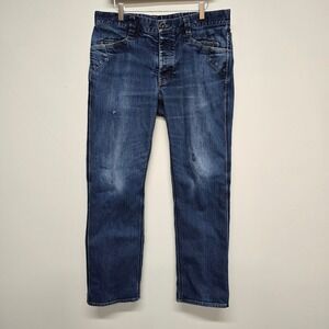 Triple Aught Design Jeans Mens 34x30 Blue Cotton Blend Tactical Rugged TAD